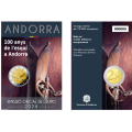 Andorra 2 euro FDC coincard 2024 - 100 anni di sci ad Andorra