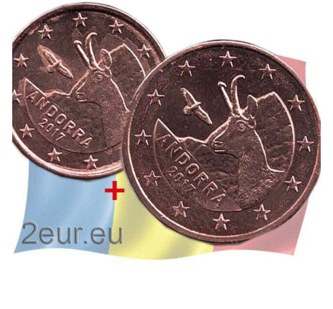 Andorra 2017 - 1+2 cent