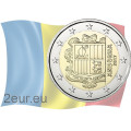 Andorra 2€ UNC 2015 - "Stemma Araldico"