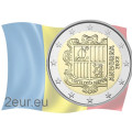 Andorra 2€ UNC 2022 - Stemma Araldico