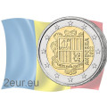 Andorra 2€ UNC 2023 - Stemma Araldico