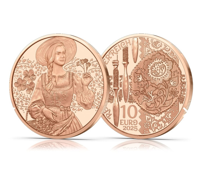Austria 10 euro 2025 - Aufdirndln – Lino
