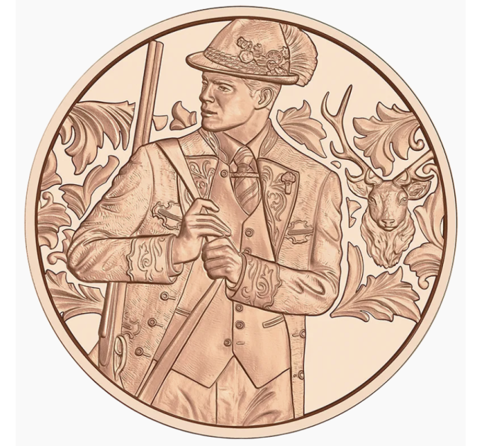 Austria 10 euro 2026 - Aufdirndln – Anpirschen - Horn