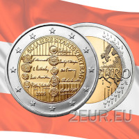 Austria 2 euro UNC 2005 - 50 anni Trattato di Stato