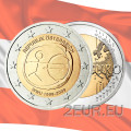Austria 2 euro UNC 2009 - 10 anni Euro