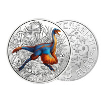 Austria Moneta da 3 euro 2022-3 - Ornithomimus rondone
