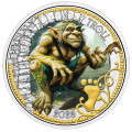 Austria Moneta da 3 euro 2025 -  Creature mitiche - Troll