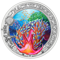 Austria Moneta da 3 euro 2025 -  Vita marina luminosa - Nudibranco Dorid