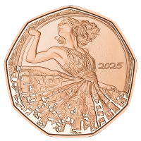 Austria 5 euro 2025 - Balla da solo