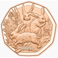 Austria 5 euro 2026 - I tre conigli di Dürer