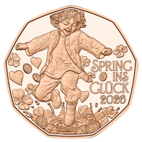 Austria 5 euro 2026 - Salta di gioia