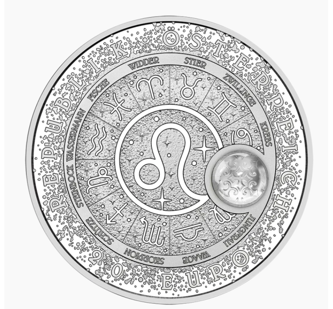 Austria 20 euro Moneta d'argento 2026 – Leone