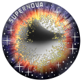Austria 20 euro Moneta d'argento 2024 – L'universo inesplorato: Supernova