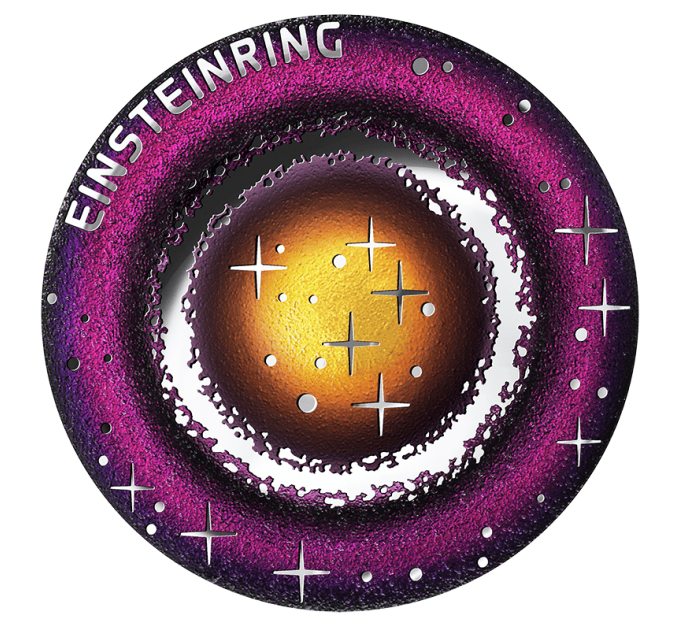 Austria 20 euro Moneta d'argento 2025 – L'universo inesplorato: Anello di Einstein
