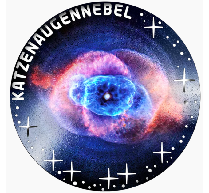 Austria 20 euro Moneta d'argento 2026 – L'universo inesplorato: Nebulosa Occhio di Gatto