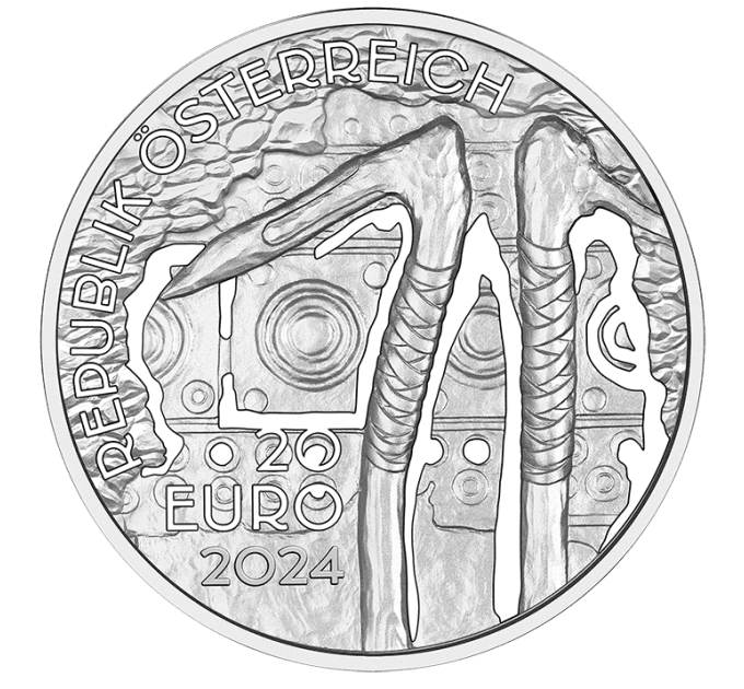 Austria 20 euro Moneta d'argento 202 – ESTRAZIONE DEL SALE