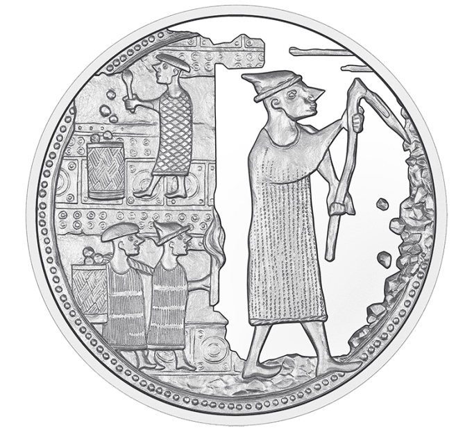 Austria 20 euro Moneta d'argento 202 – ESTRAZIONE DEL SALE
