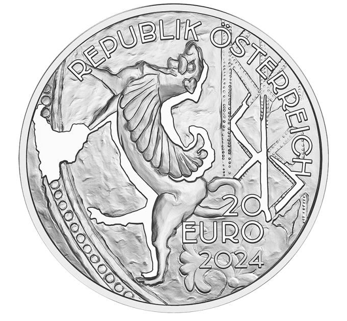 Austria 20 euro Moneta d'argento 202 – Commercio di oro bianco