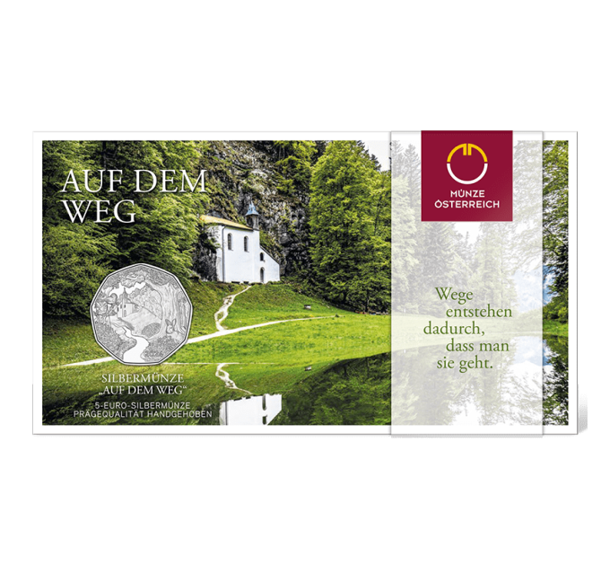 Austria 5 euro Moneta d'argento 2024 - Sulla strada
