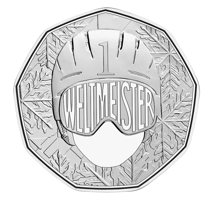 Austria 5 euro Moneta d'argento 2024 - Campione del mondo