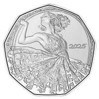 Austria 5 euro Moneta d'argento 2025 - Balla da solo