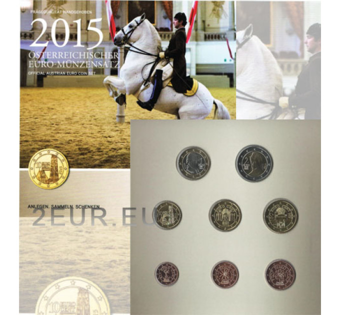 Austria Set di monete in euro FDC 2015