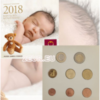 Austria Set di monete in euro FDC 2018 - SET DI MONETE PER BAMBINI
