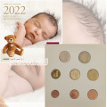 Austria Set di monete in euro FDC 2022 - SET DI MONETE PER BAMBINI