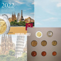 Austria Set di monete in euro FDC 2022 - 35 anni del programma Erasmus