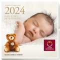 Austria Set di monete in euro FDC 2024 - SET DI MONETE PER BAMBINI