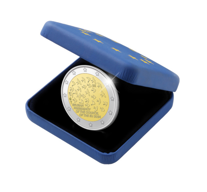 Belgio 2 euro proof 2024 - Presidenza dell'UE