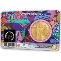 Belgio 2,5 euro BU 2025 - Street art in Belgio - NL