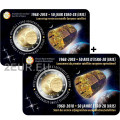 Belgio 2 euro BU 2018 - Satellite europeo ESRO 2B - NL+FR