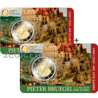 Belgio 2 euro BU 2019 - 450° Anniversario della morte di Pieter Bruegel il Vecchio - NL+FR 