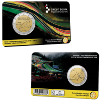 Belgio 2 euro BU 2025 - Circuito di Spa-Francorchamps - FR + NL