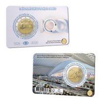Belgio 2 euro BU 2026 - 100 anni di NMBS - FR + NL