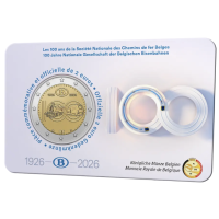 Belgio 2 euro BU 2026 - 100 anni di NMBS - FR