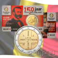 Belgio 2 euro BU 2014 - 150 anni Croce Rossa Belga - NL