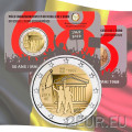 Belgio 2 euro BU 2018 - 50° anniversario del maggio 1968 Eventi in Belgio - Rivolta studentesca - FR