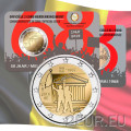 Belgio 2 euro BU 2018 - 50° anniversario del maggio 1968 Eventi in Belgio - Rivolta studentesca - NL