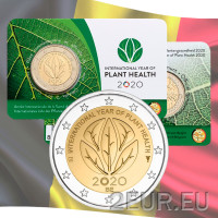 Belgio 2 euro BU 2020 - Anno internazionale della salute delle piante - NL