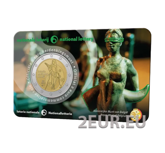 Belgio 2 euro BU 2025 - Lotteria nazionale Belgio - NL