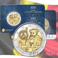 Belgio 2 euro BU 2021 - 500° anniversario di Carlo V - NL