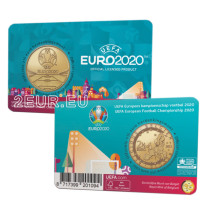 Belgio 2,5 euro BU 2021 - UEFA 2020 - FR