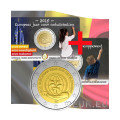 Belgio 2 euro BU 2015 - Anno europeo dello sviluppo - NL+FR 