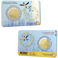 Belgio 2 euro BU 2024 - Presidenza dell'UE - FR