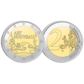 Belgio 2 euro UNC 2023 - Art Nouveau a Bruxelles 