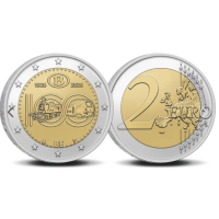 Belgio 2 euro UNC 2026 - 100 anni di NMBS