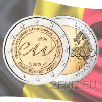 Belgio 2 euro UNC 2010 - Presidenza dell'UE 
