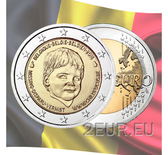 Belgio 2 euro UNC 2016 - Focus sui bambini 